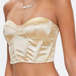Windsor Strapless Cream Bustier